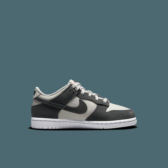 NEW NIKE kid's dunk low shoes in hf iron ore